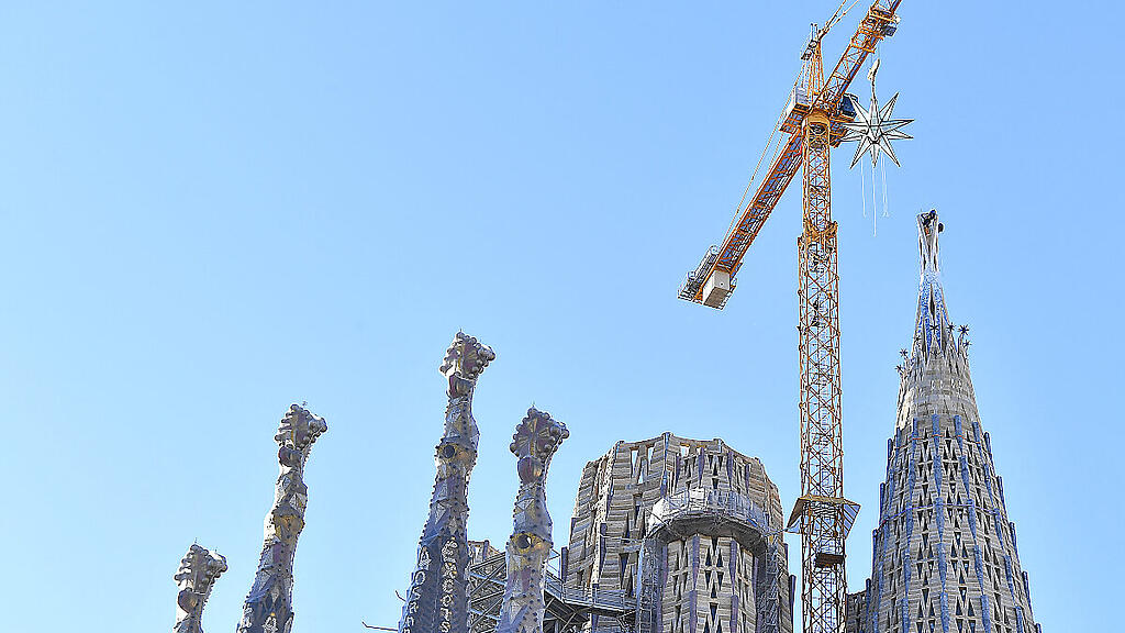 Schöne Dauerbaustelle: die Sagrada Familia in Barcelona