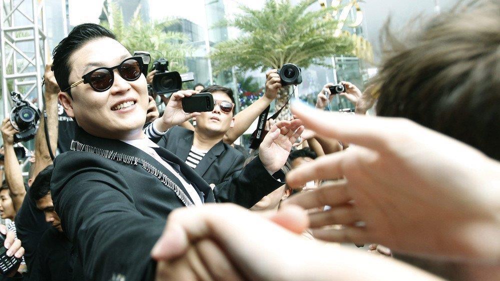 Gangnam Style: Rapper Psy in Aktion