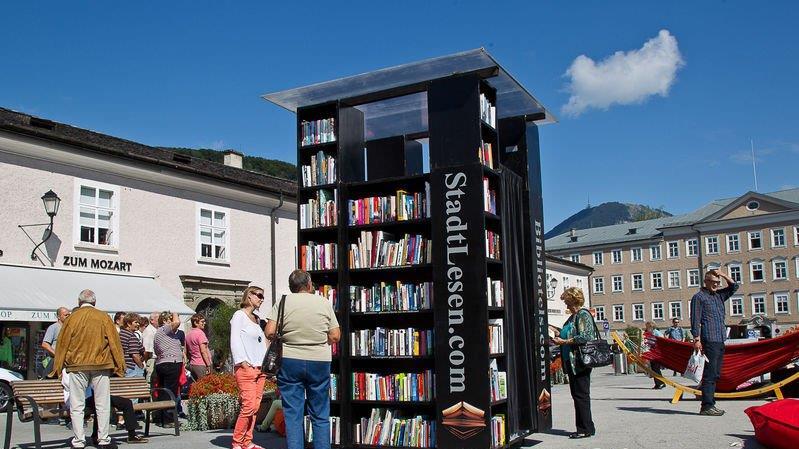 StadtLesen am Mozartplatz