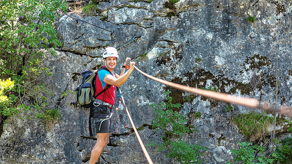 Klettersteig, Galitzenklamm