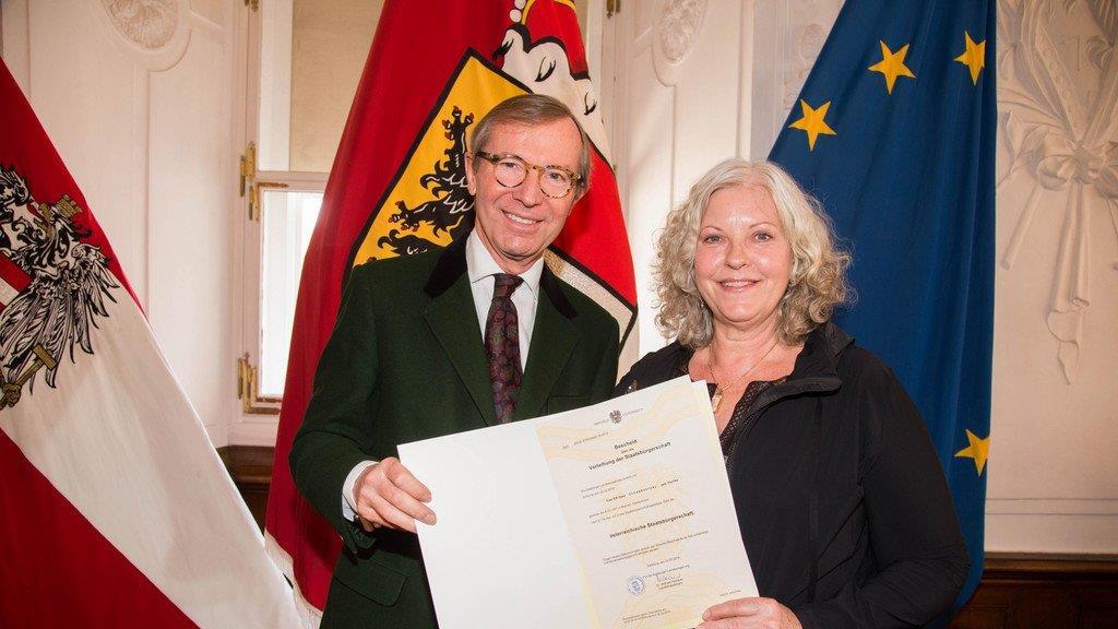 Elfi Eschke ist Österreicherin