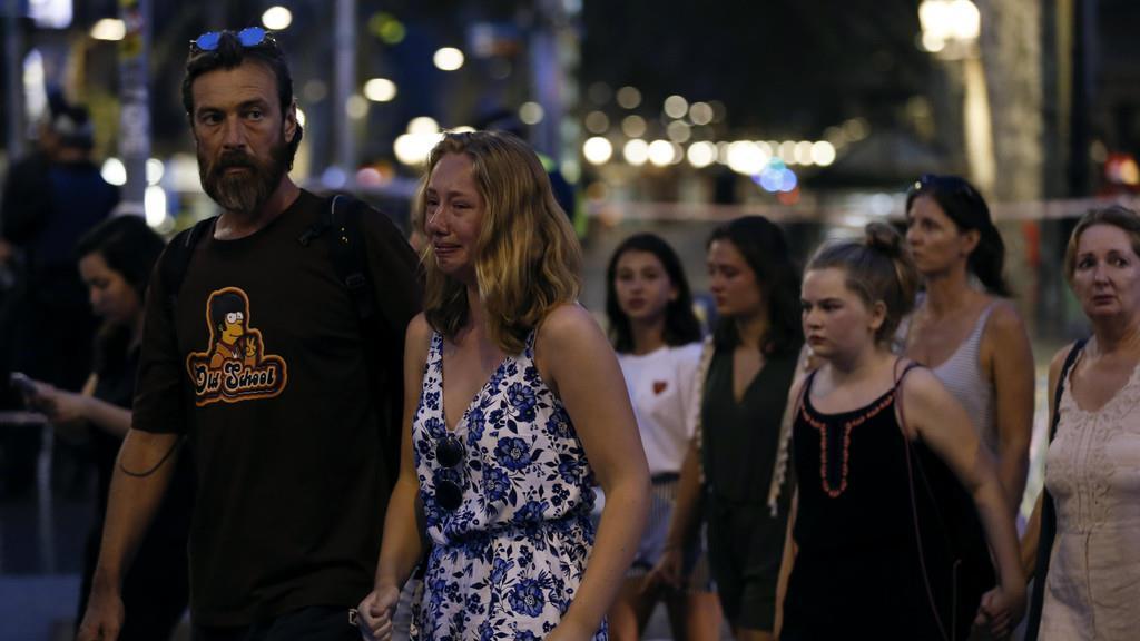 Terror in Barcelona: Bilder vom Abend