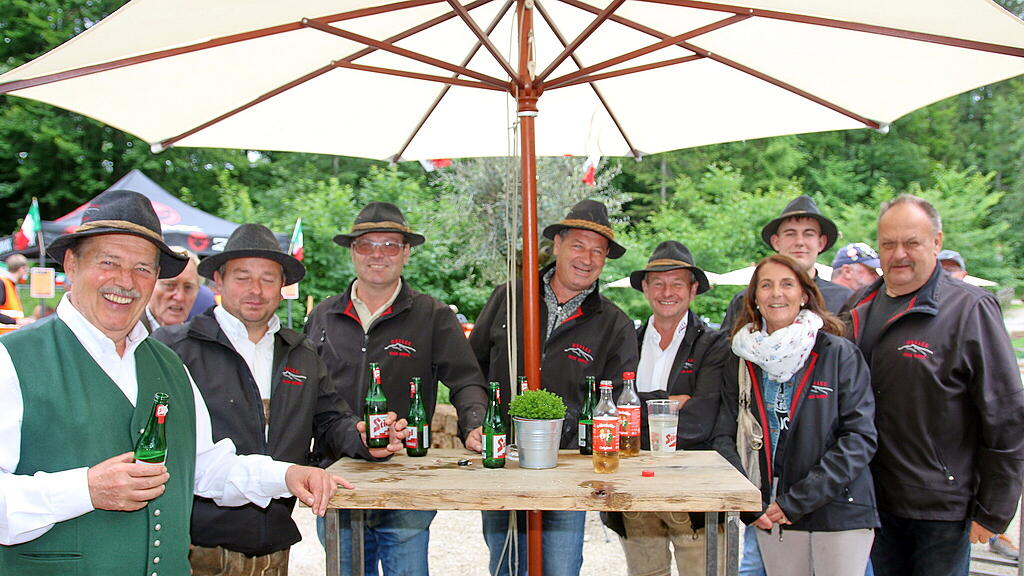 Vespa Treffen beim Latschenwirt