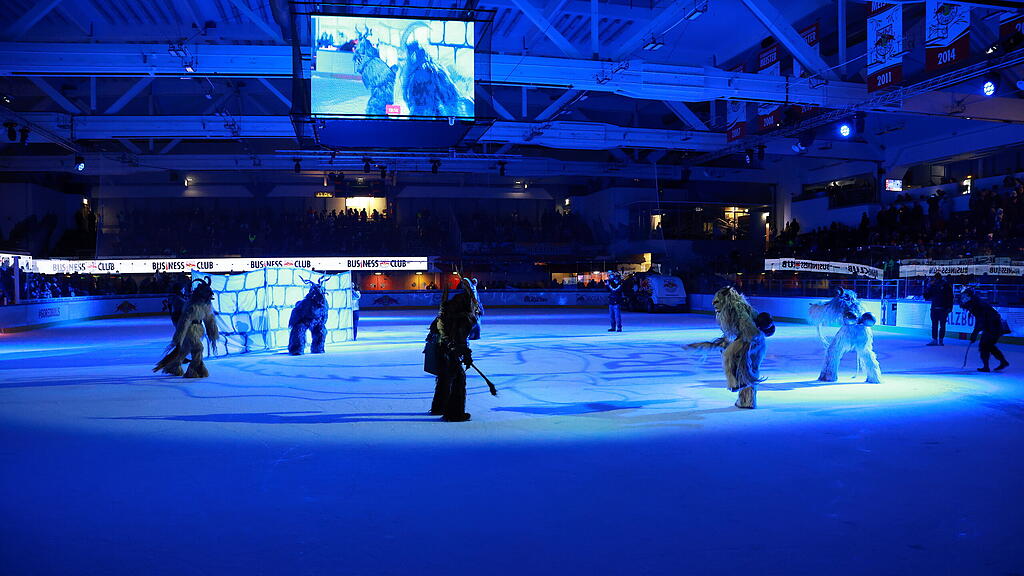 Eishockey: Red Bull Salzburg vs. Black Wings Linz
