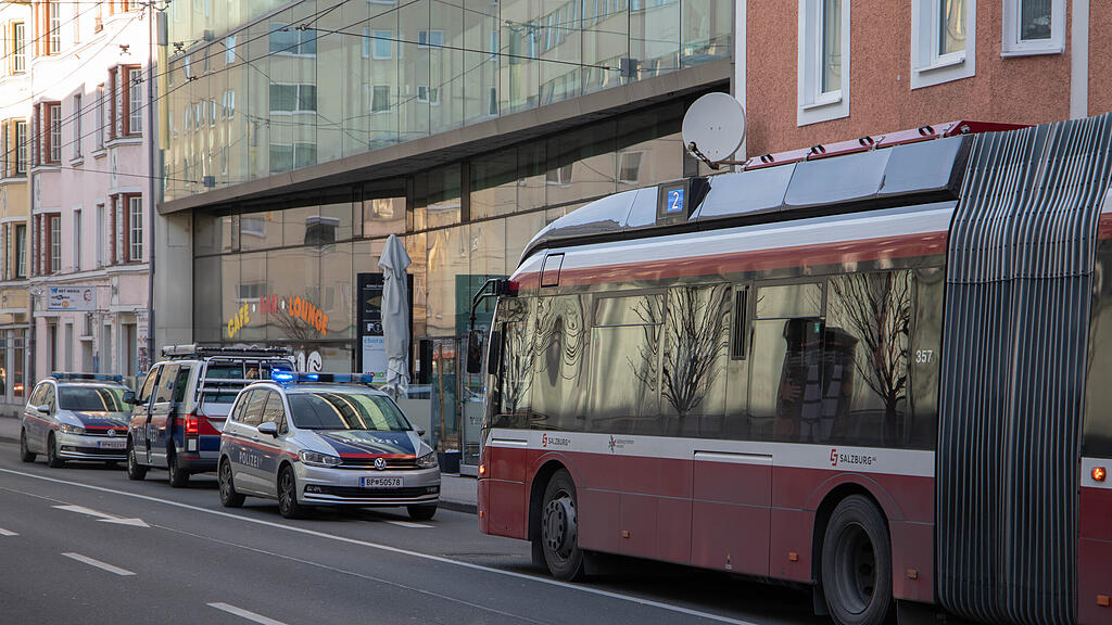Unfall mit O-Bus Ignaz-Harrer-Straße