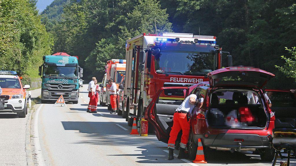 Verkehrsunfall am Thumsee