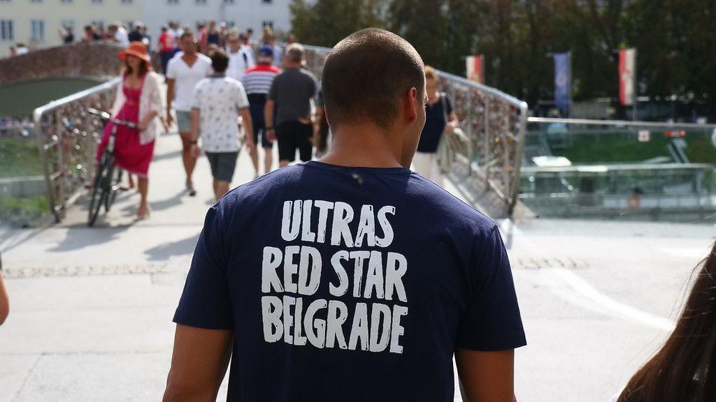 Red Bull Salzburg - Roter Stern Belgrad: Fans in der Altstadt II