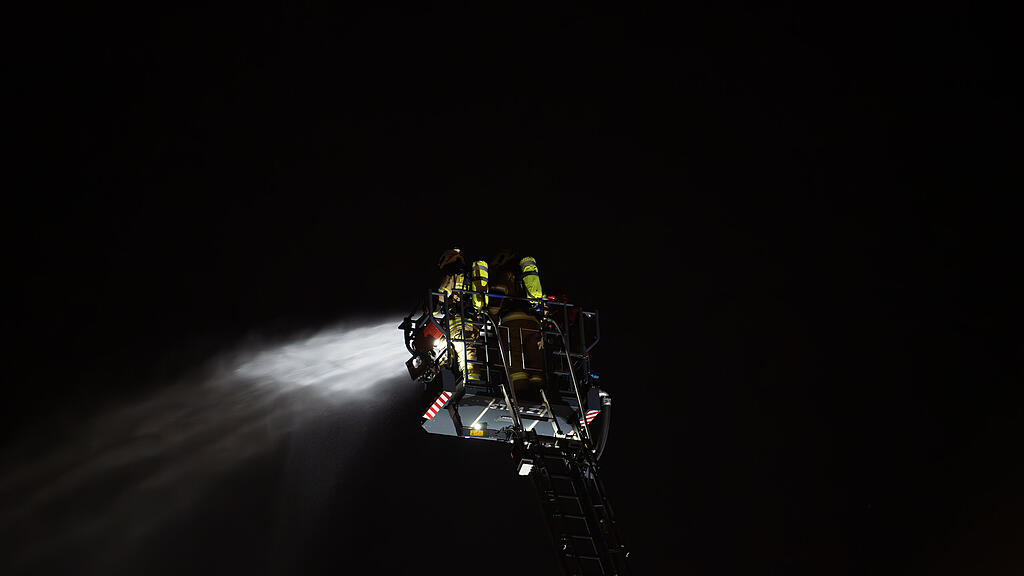 Brand bei Kaindl in Wals I