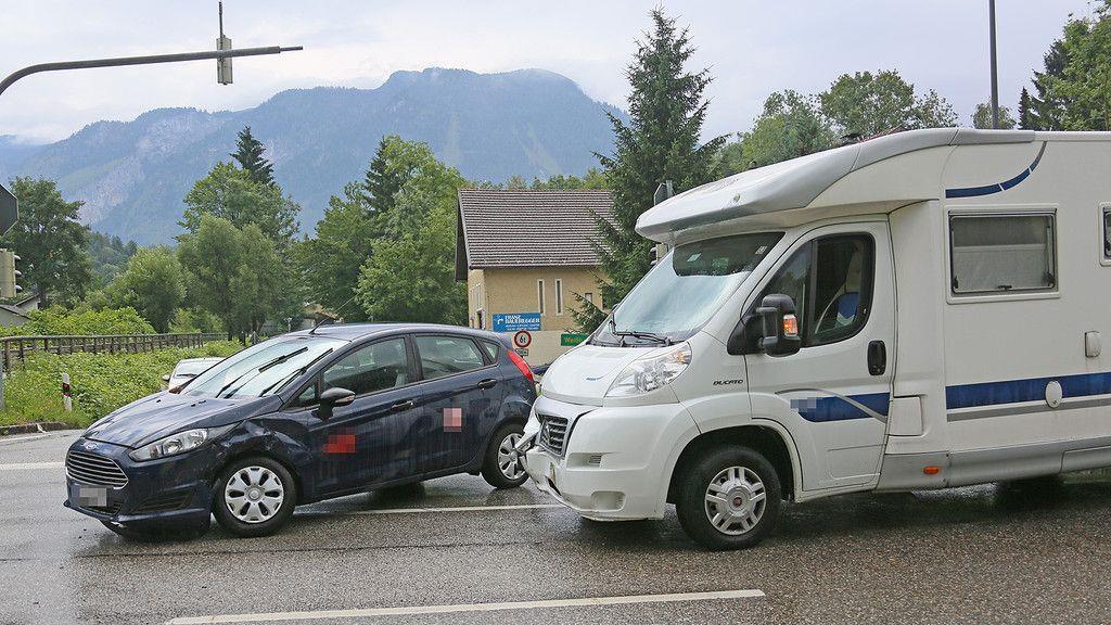 Unfall auf der B21 in Bad Reichenhall