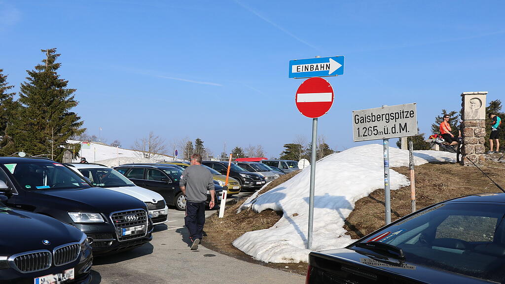 Park-Chaos am Gaisberg