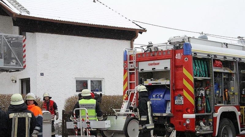 Kellerbrand in Freilassing