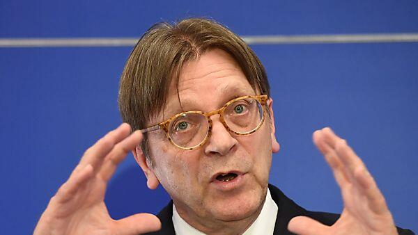 EU-Brexit-Beauftragter Verhofstadt möchte eine Übergangsperiode