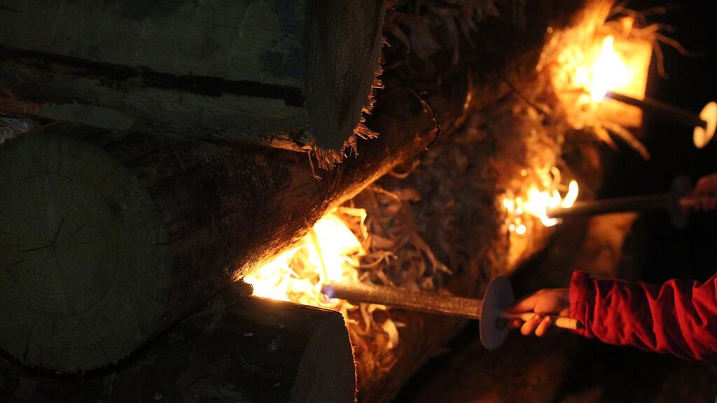 Osterfeuer Thomatal