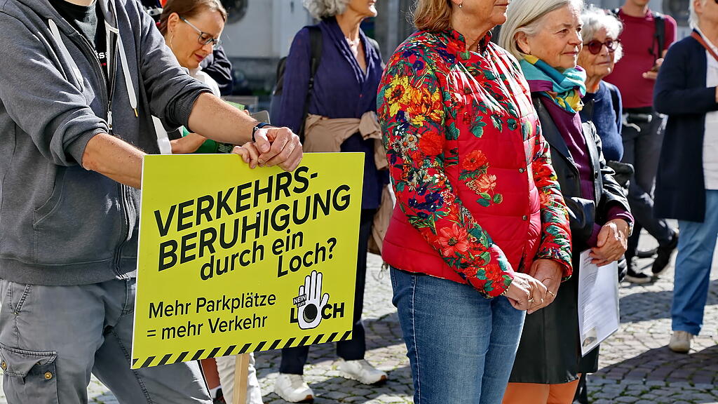 Protest Mönchsberggarage