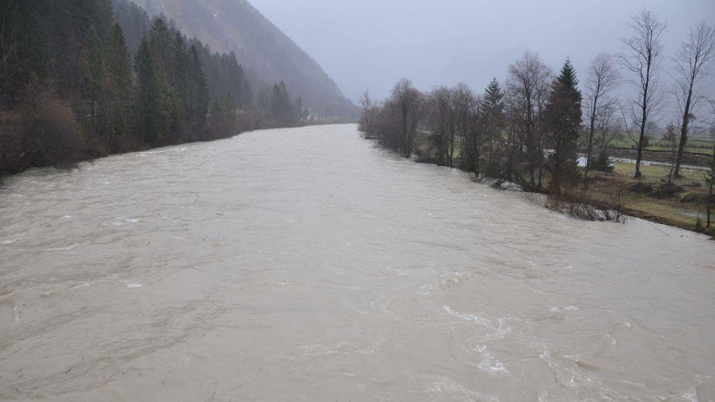 Hochwasserlage in OÖ