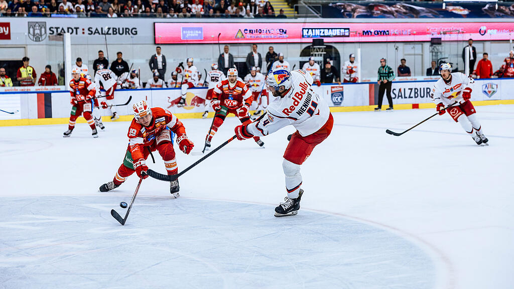 ICE Hockey League : EC Red Bull Salzburg gegen KAC