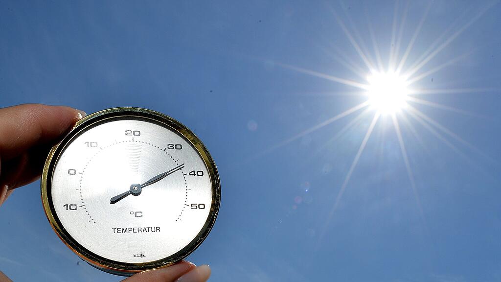Die 35 Grad werden locker geknackt.