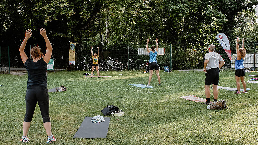 Bewegt im Park, Inklusives Training, Sportunion