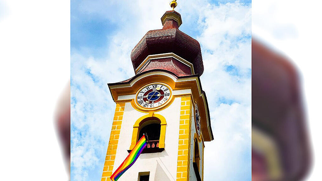 Kirchturm Unken