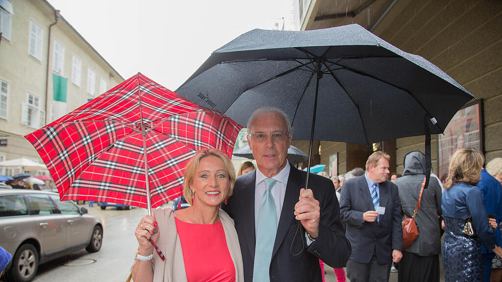 Franz Beckenbauer in Salzburg