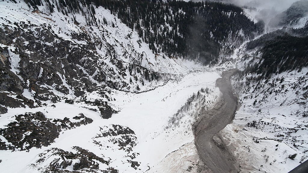 Felssturz Birnhorn Leogang