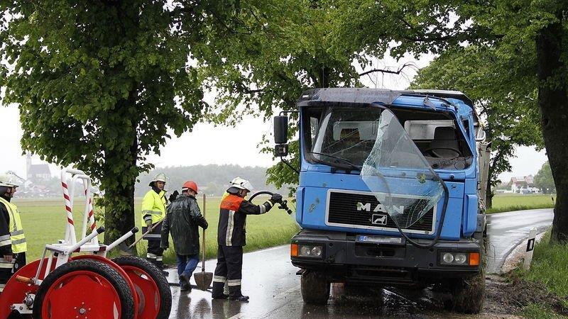 Aufham: Bilder der Unbfallstelle