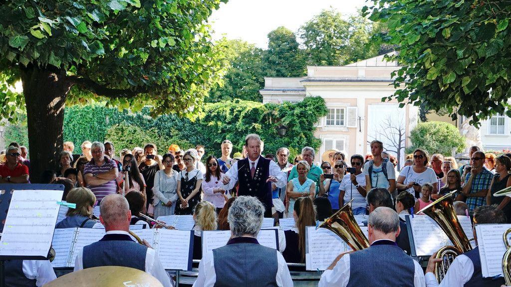 Promenadenkonzert im Mirabellgarten