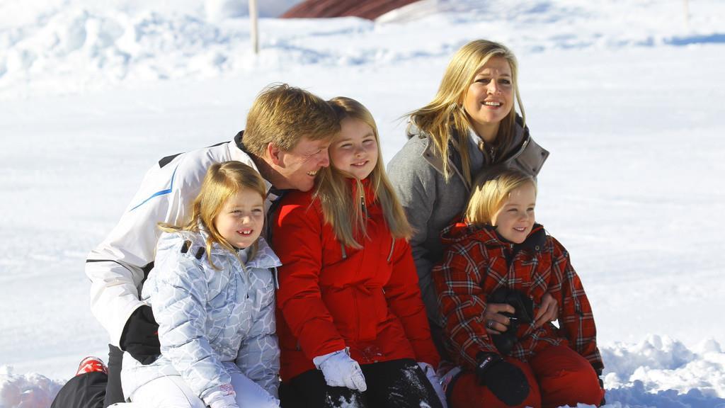 Ein Jahr nach Friso-Unglück: Königsfamilie beim Fotoshooting in Lech II