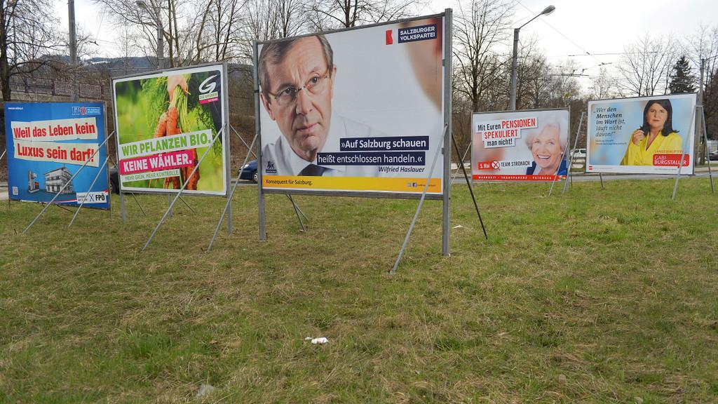 Kaum eine Partei blieb bislang von Beschmierungen verschont.