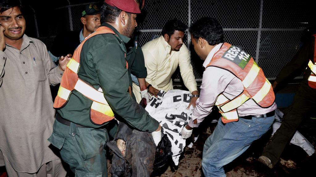 Entsetzen nach Anschlag in Pakistan