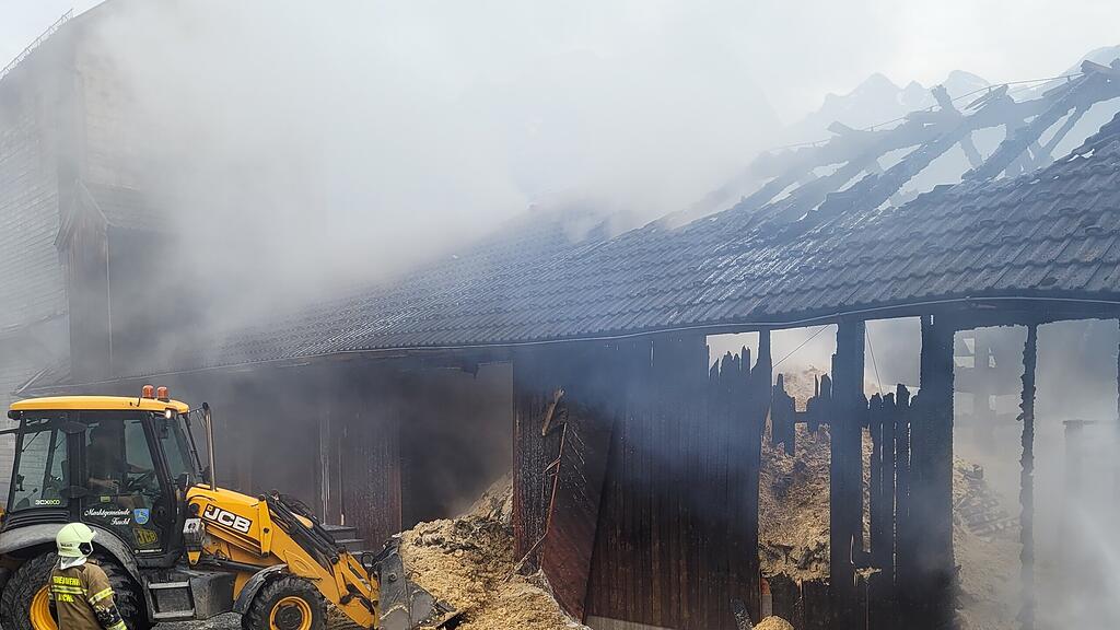 Brand Lagerhaus Kuchl