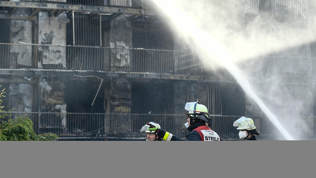 Brand, Flammen-Inferno Essen