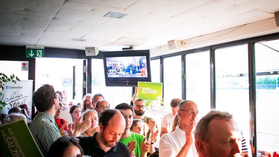 Wahlparty der Grünen, II