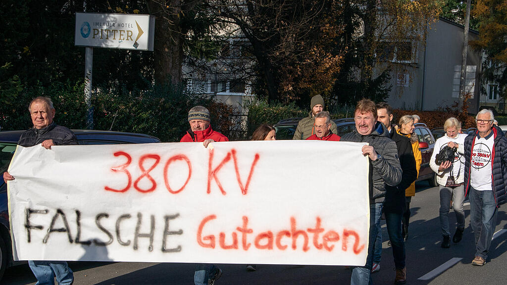 380 kv, demo Salzburg