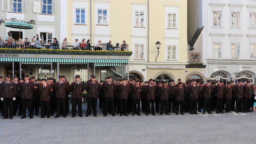 Florianifeier in der Stadt Salzburg