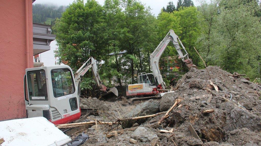 Verwüstung in Hüttau