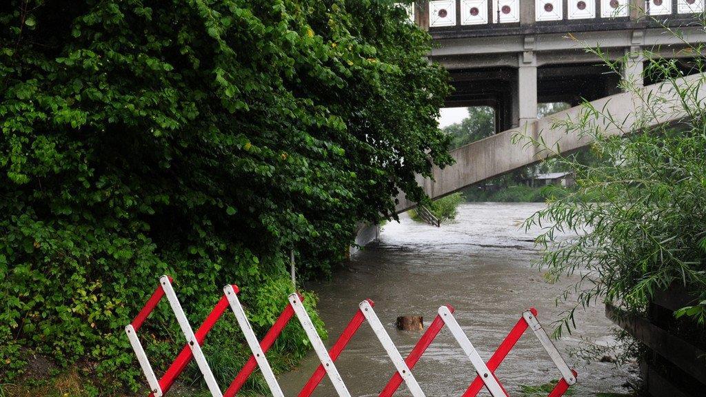 Hochwasserschutz in St. Johann