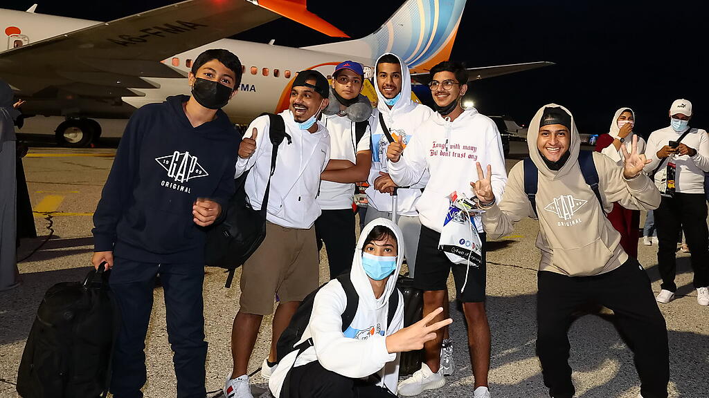 Landung Flydubai in Salzburg