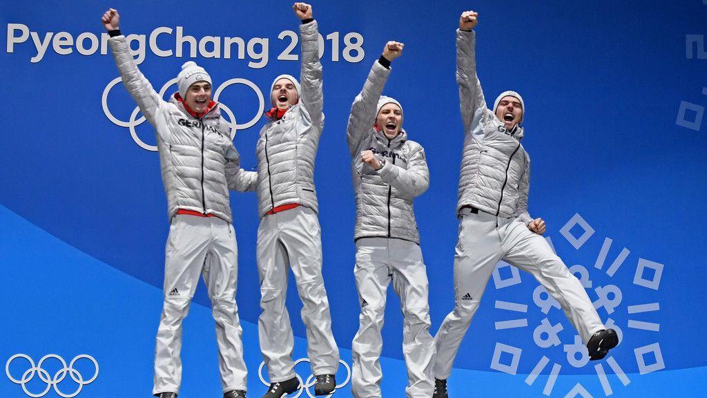 Olympia-Bronze für Staffel der Nordischen Kombination