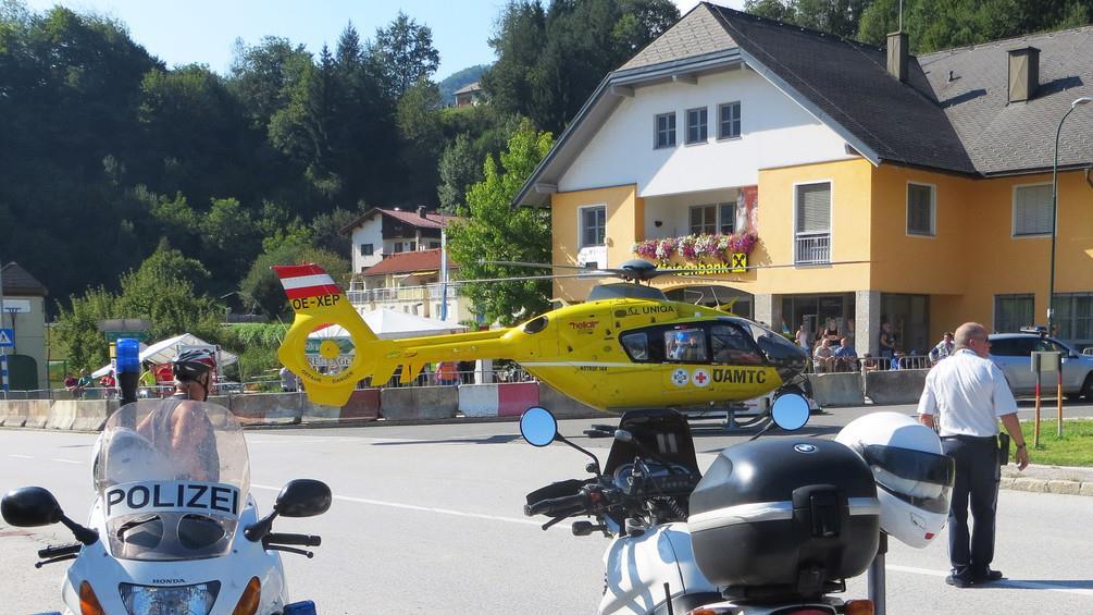 Mehrere Verletzte bei Renntraining