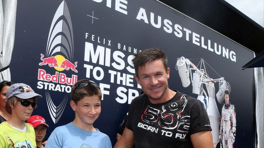 Baumgartner bei Airpower13