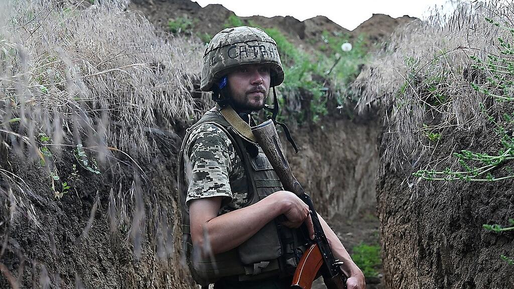 Soldat Petro im Schützengraben bei Cherson