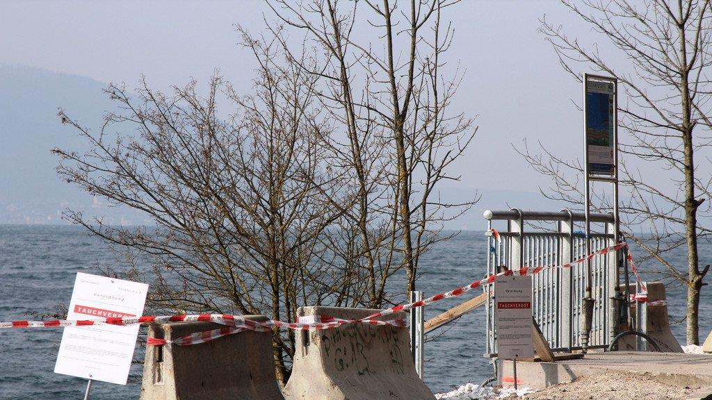 Taucher am Attersee vermisst