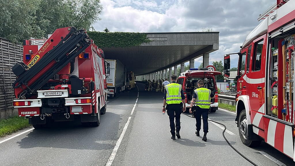 Schwerer Lkw-Unfall in Bergheim