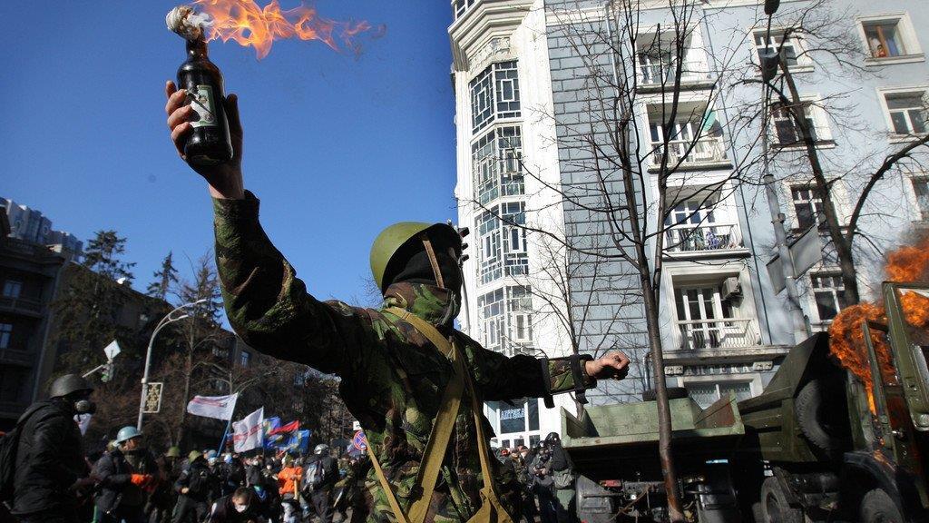 Gewalt-Eskalation in Kiev