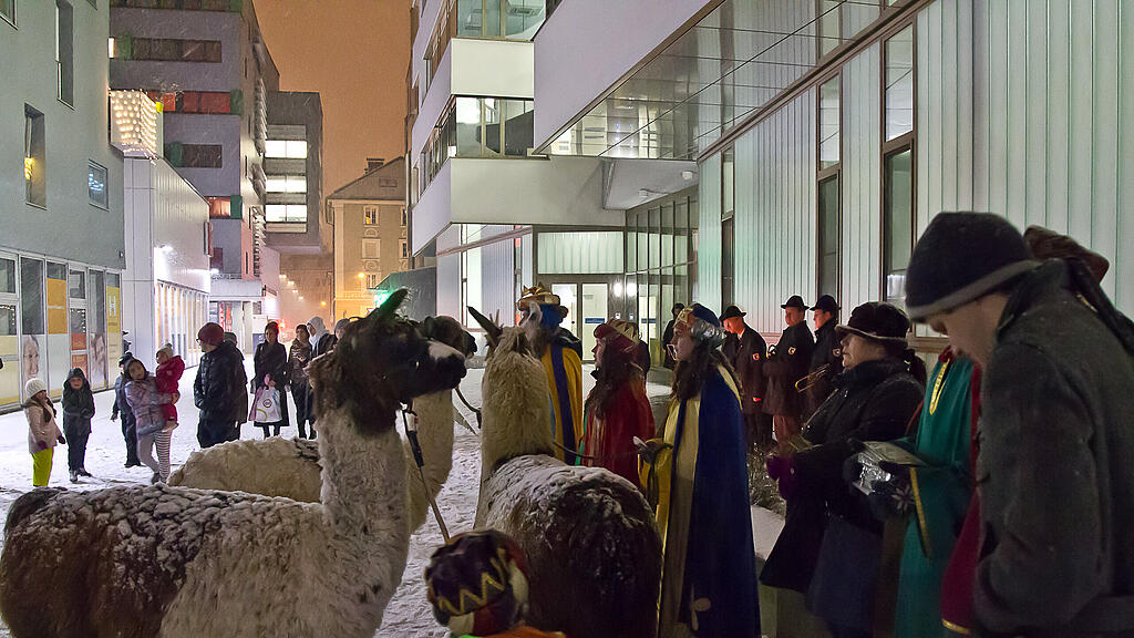 Sternsinger in Lehen