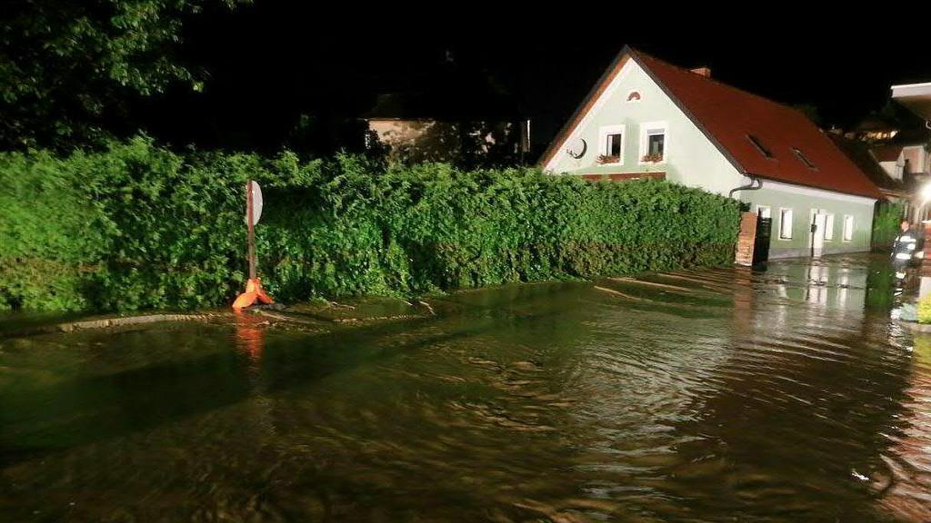 Unwettereinsätze in der Steiermark