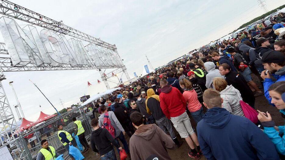 Erster Tag beim Nova Rock
