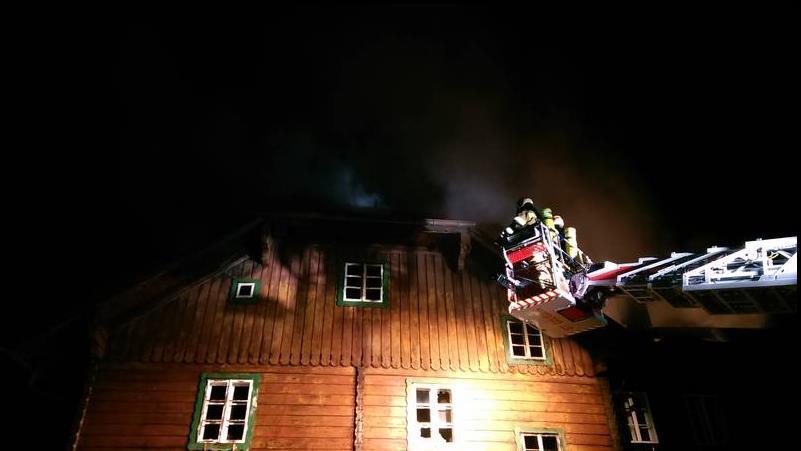 Großbrand in St. Gilgen