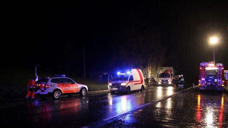 Crash auf B156